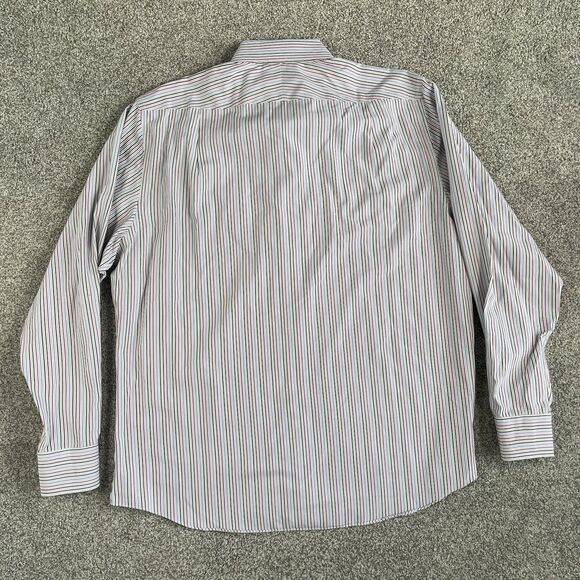 Charles Tyrwhitt Slim Fit Non Iron Dress Shirt Mens Business Casual Size 18/37 - Picture 3 of 11